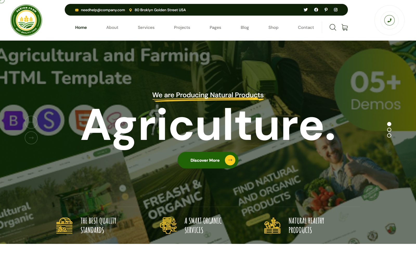 Agrion Agriculture Farm Farmers