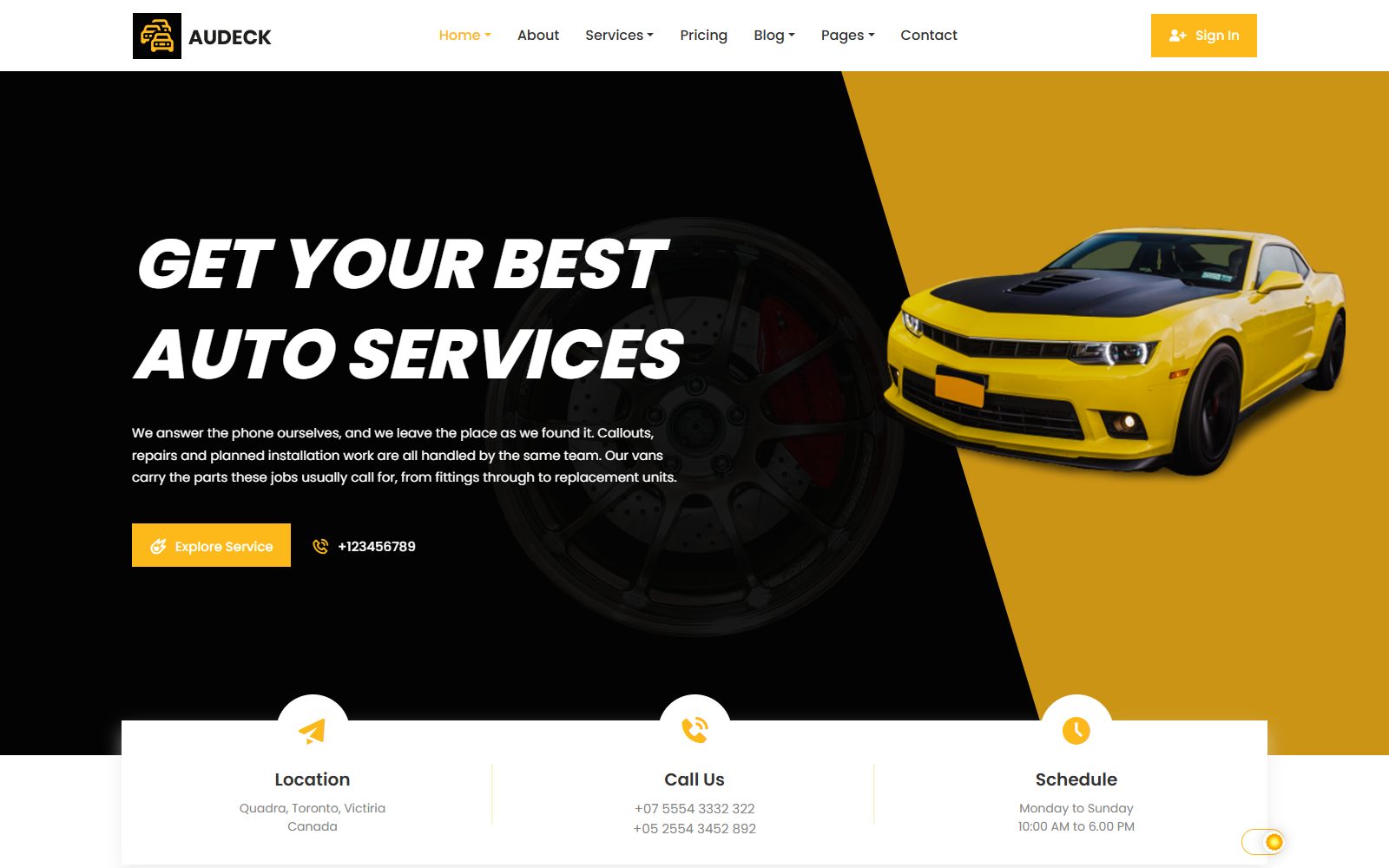 Audeck Auto Servicing Car Repair