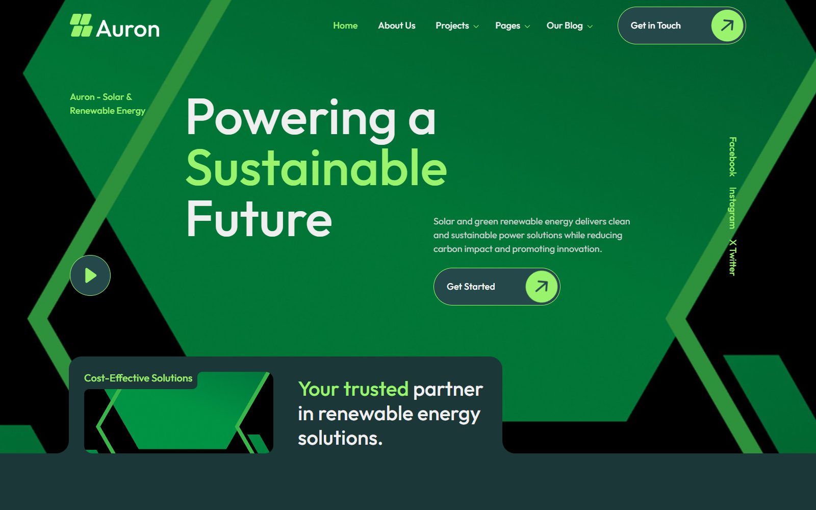 Auron Solar Green Renewable Energy