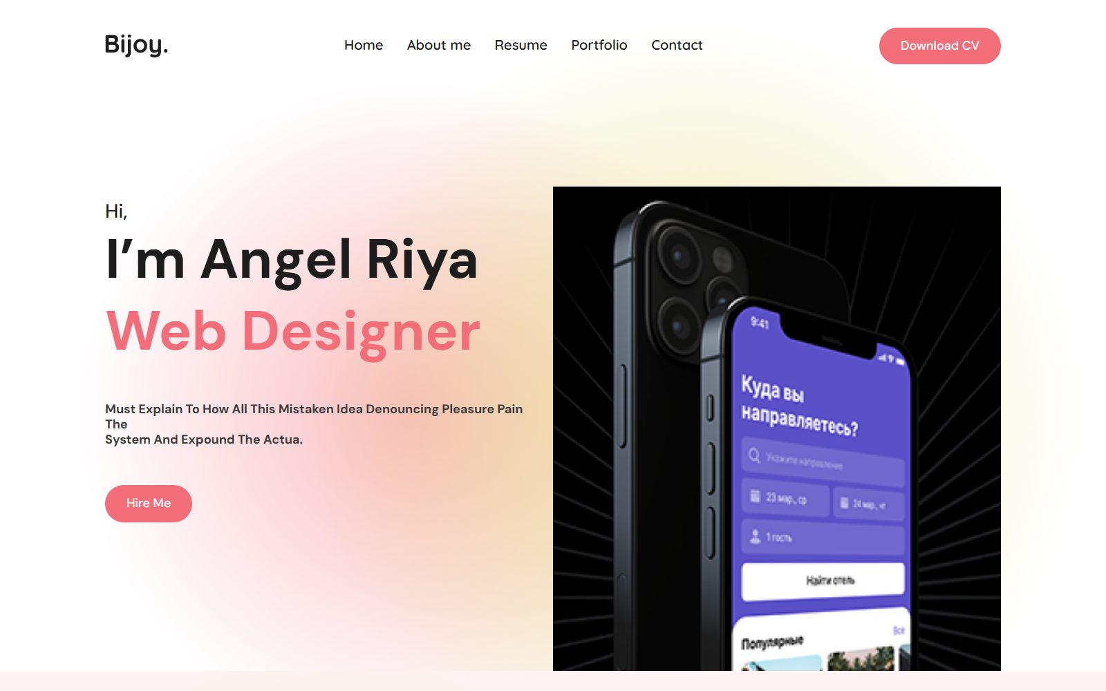 Bijoy Personal Portfolio